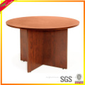 Melamine Laminated Wooden Small Round Conference Table for Office